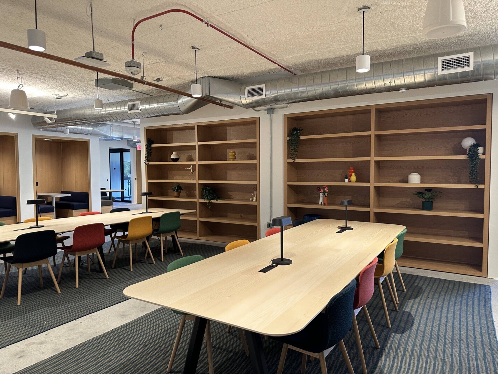 Shared coworking space at 50 Francisco St
