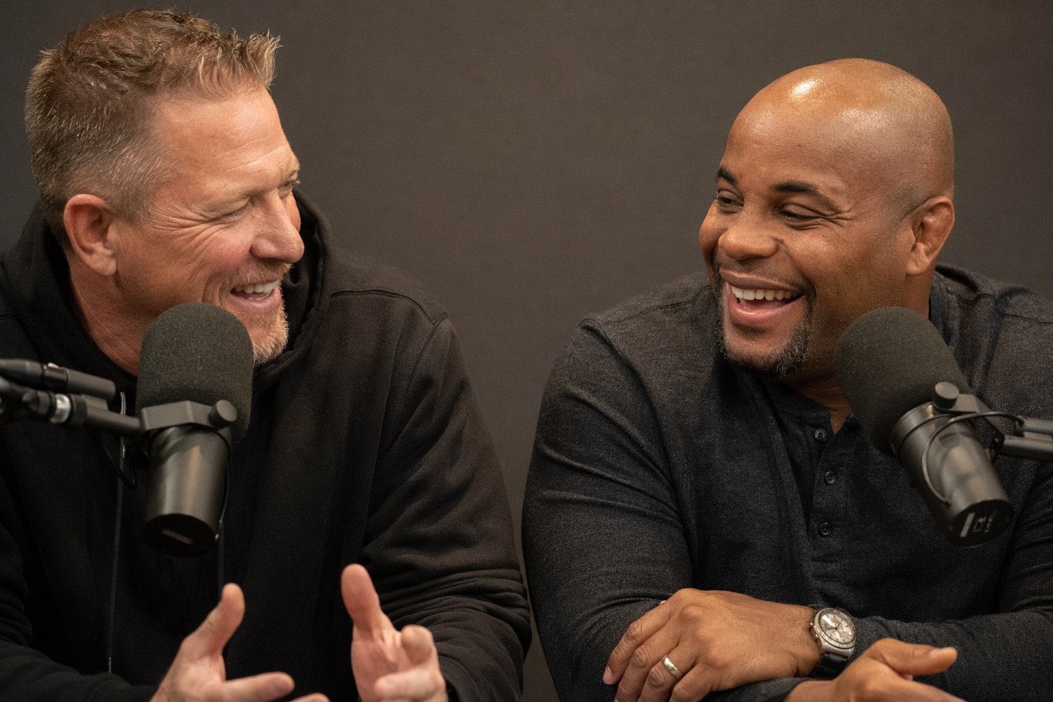 Coach recording a course lesson and podcast episode in the San Francisco studio